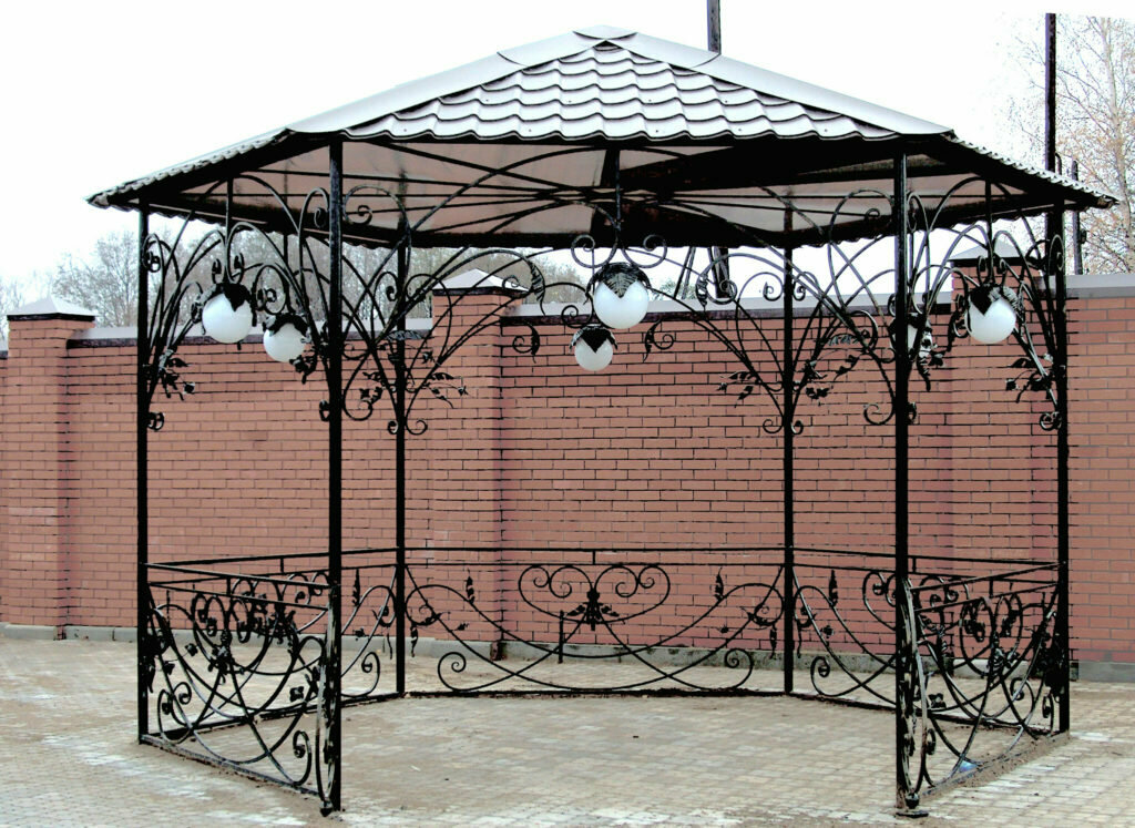 кованая беседка&nbsp;